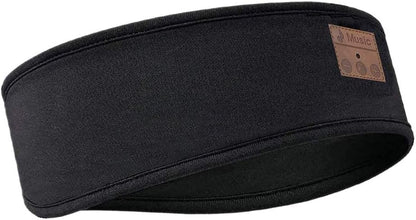 Sleep Headphones Wireless Music Sports Headband, Sleeping Headphones Headband Washable Sweatband Hairband with Ultra-Thin Stereo Speakers Mic for Women Men Running Jogging Yoga Travel
